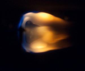 Flame in Freefall